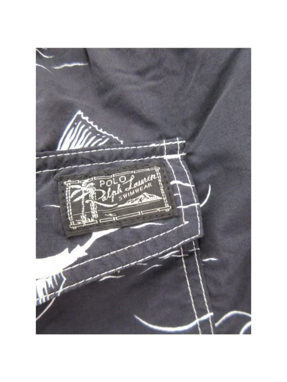 Polo Ralph Lauren Swim Trunks XXL Tall Bathing Suit Marlin Fish AOP